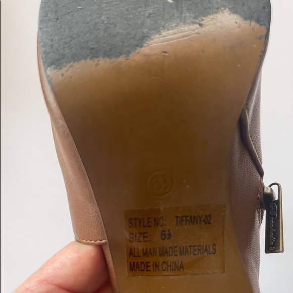 Open toe booties size 6,5 - Picture 7 of 11